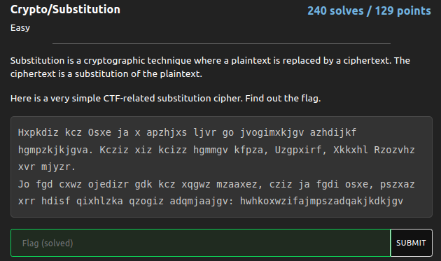 crypto/Substitution