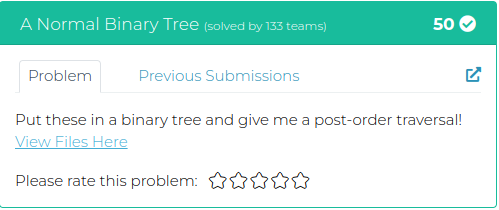 binary tree